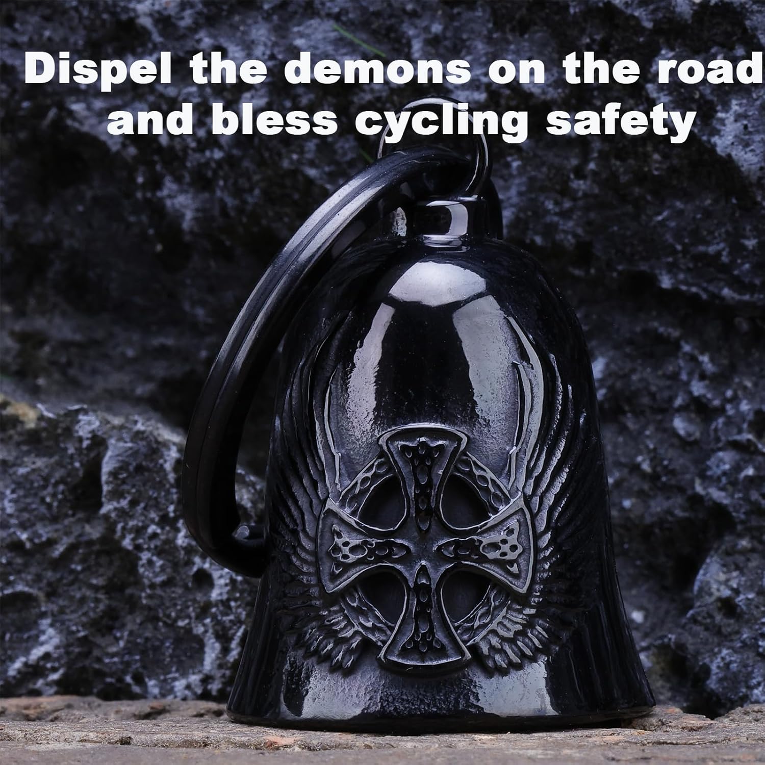 Motorcycle Angel Bell - Stylish Safety Accessory for Riders