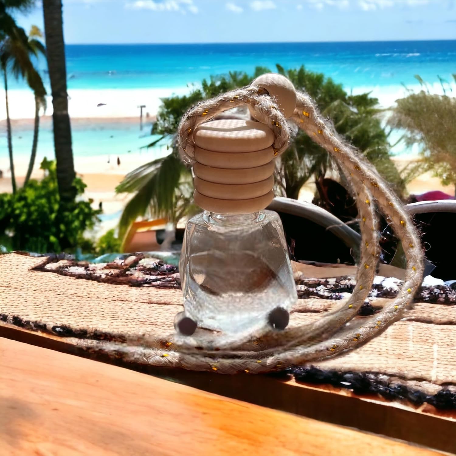Handmade Hanging Car Fragrance Diffuser Aloha