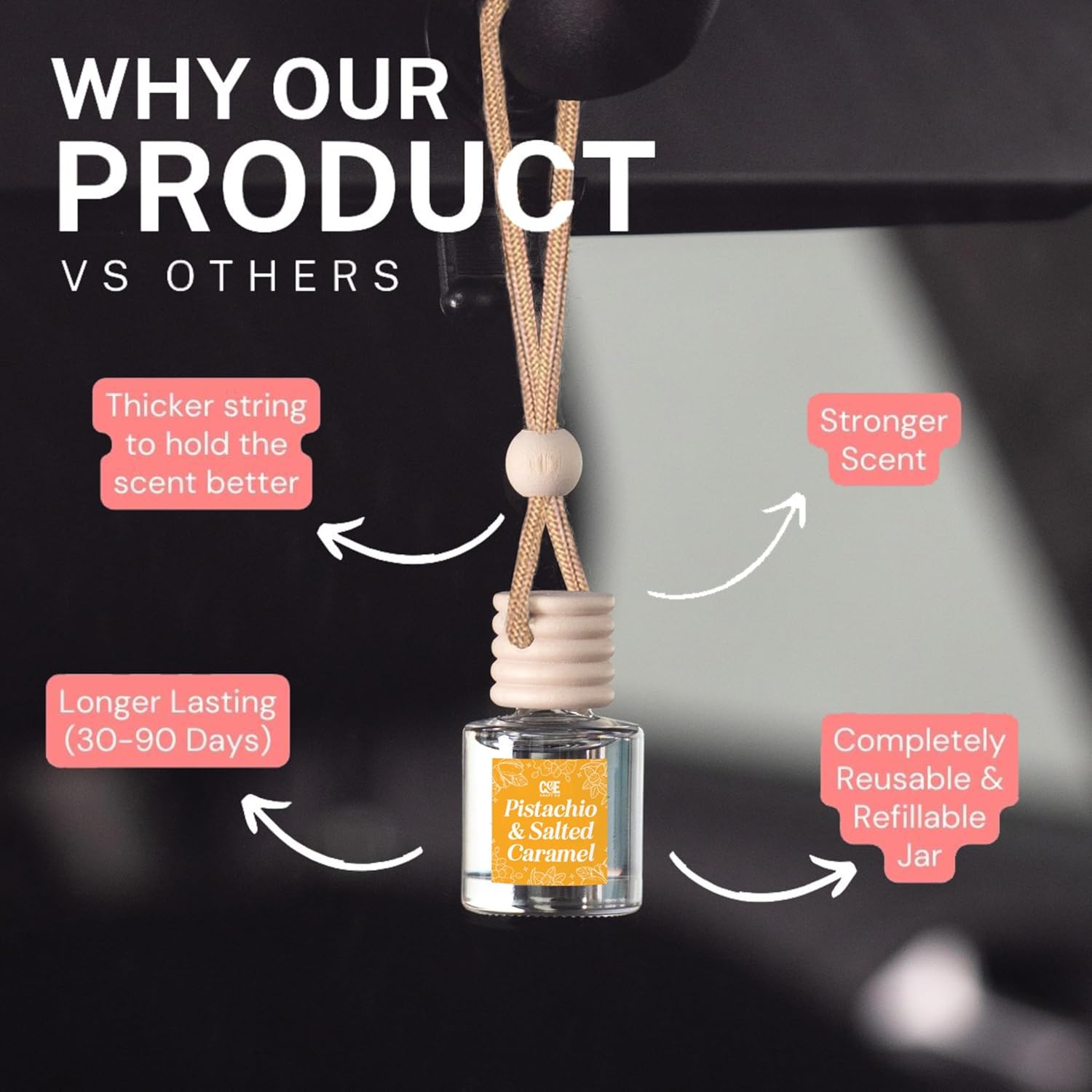 CE CRAFT Sugar Cookie Car Air Freshener