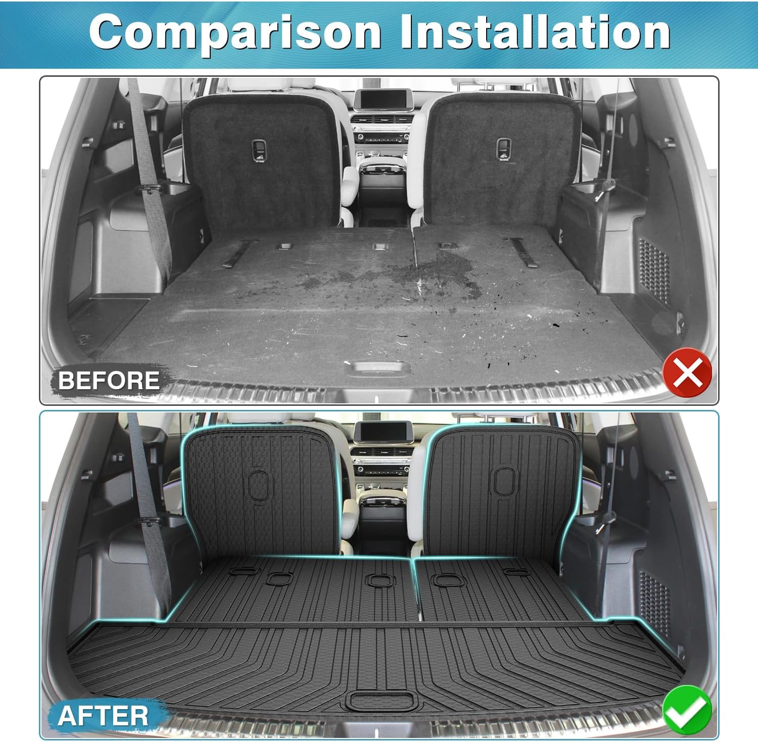 Mixsuper Cargo Liner for Kia Telluride 2020-2026