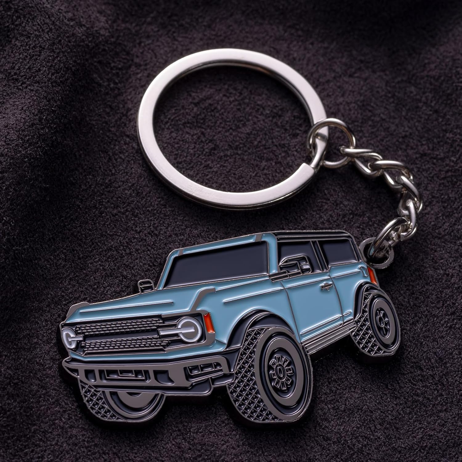 SINLAKUA Ford Bronco 4 Door Keychain Fob Cover