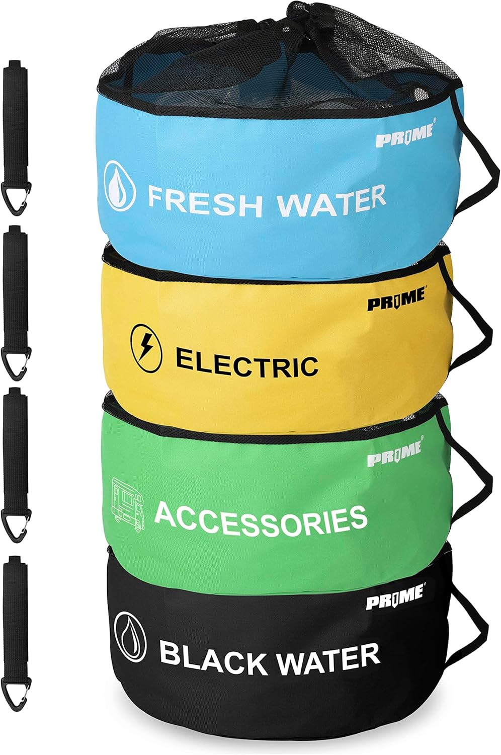 Prime 1 4 Pack Waterproof RV Hose Bags Storage Organizer