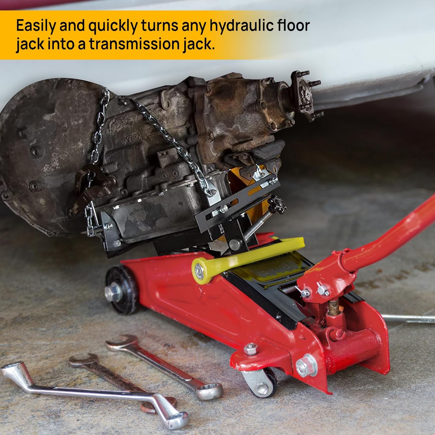 TUFFIOM Floor Jack Transmission Adapter 1100 Lbs