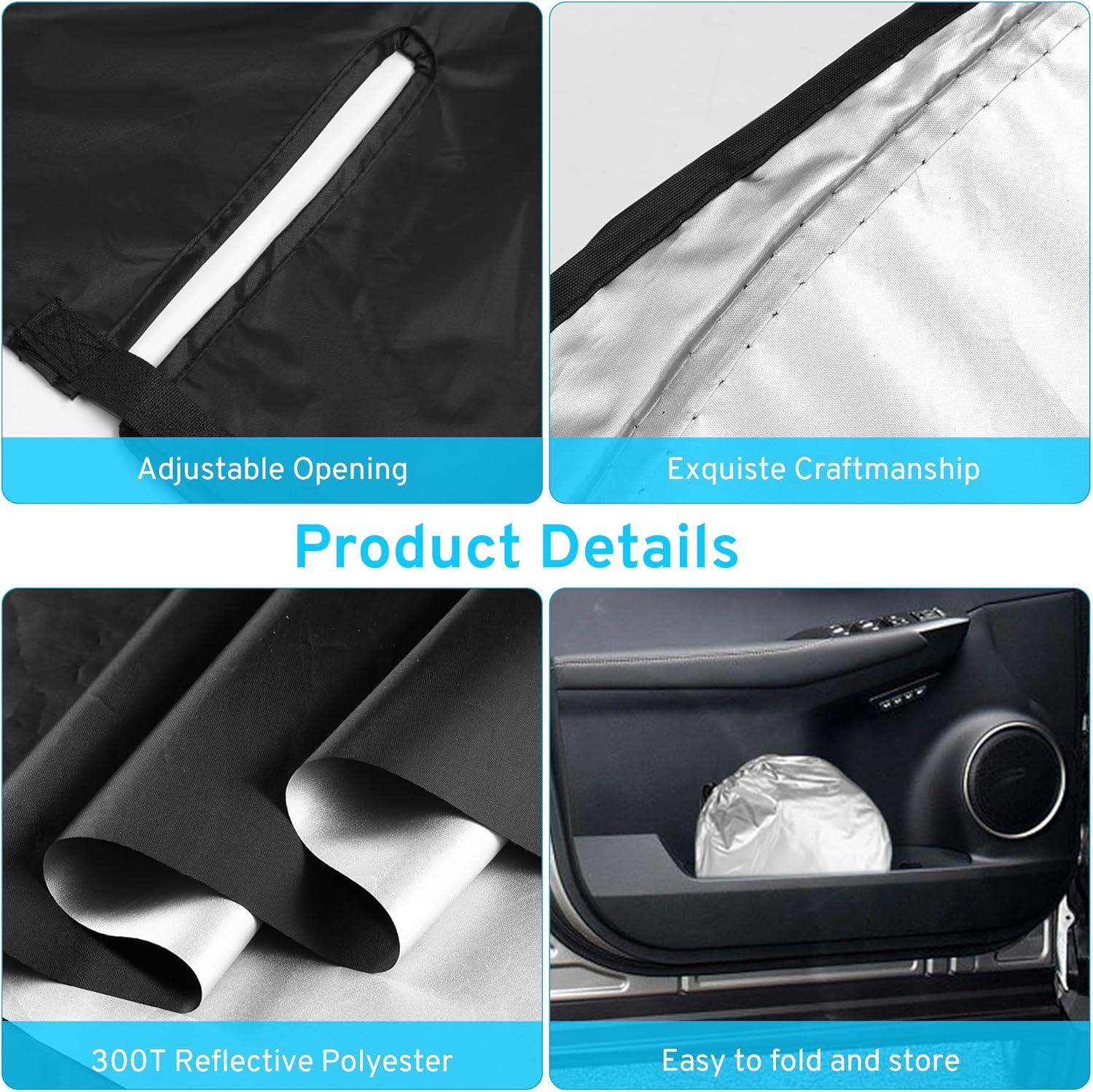 XHRING Windshield Sun Shade for Volvo XC40 2023-2026