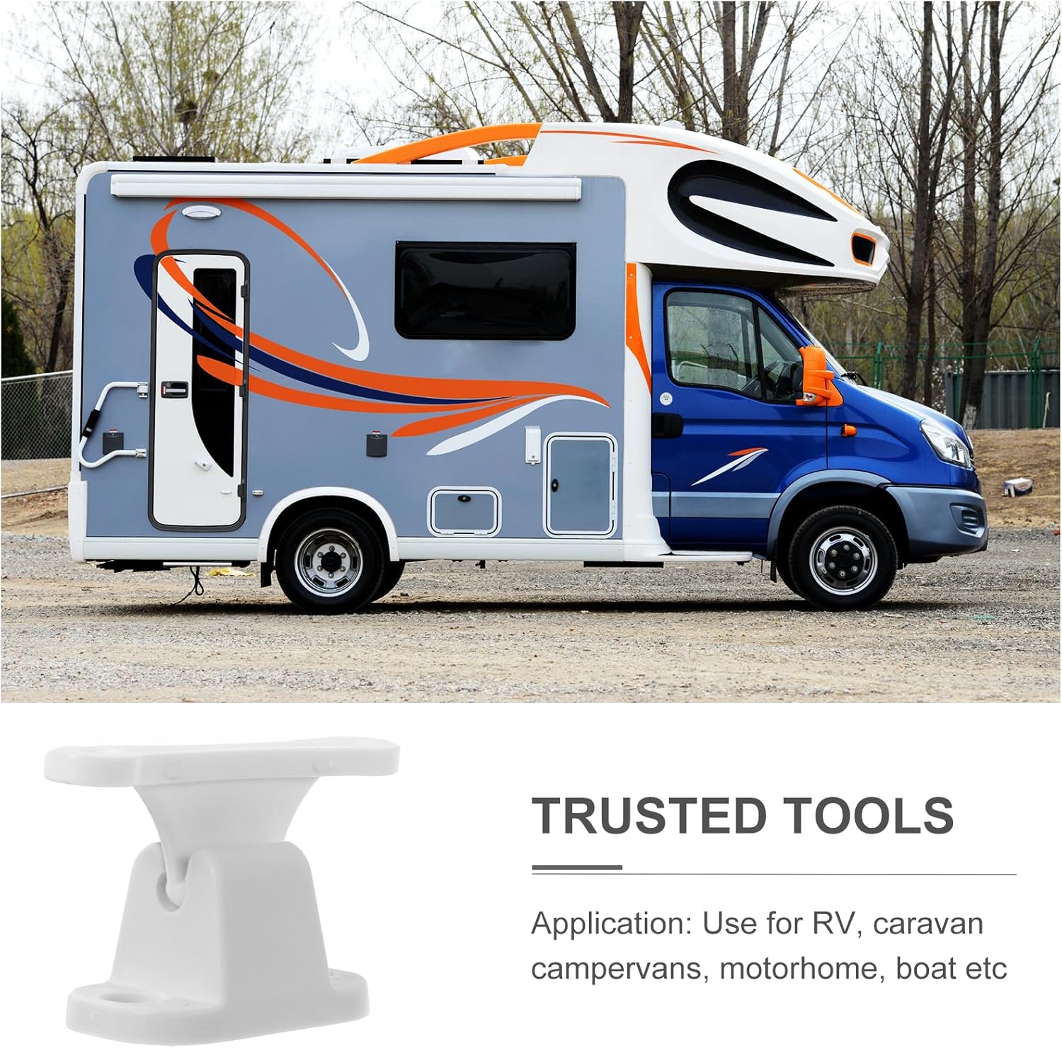 Wakauto 2pcs RV Door Holder Retainer Kit