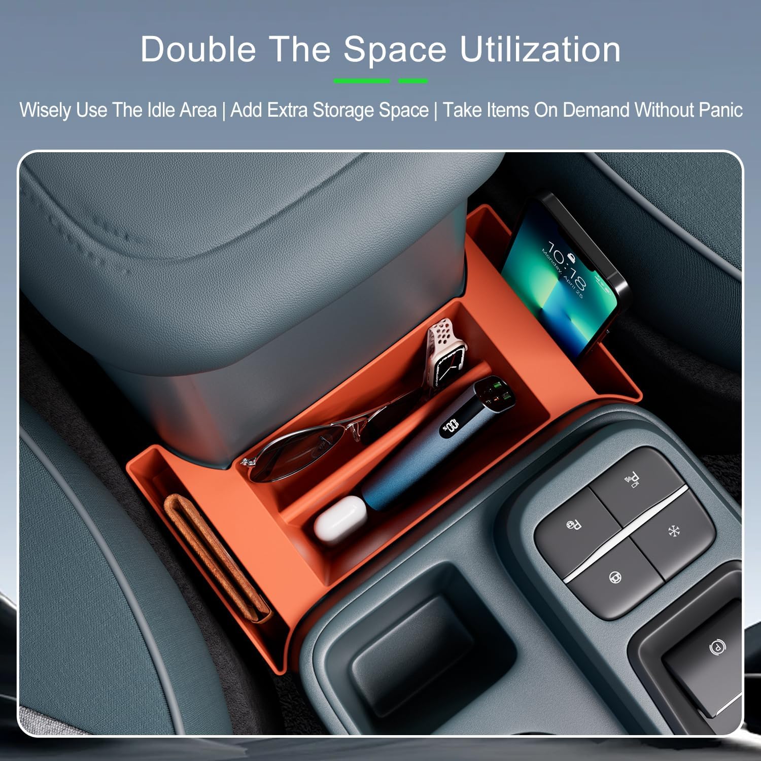 Center Console Organizer for 2022-2025 Ford Maverick