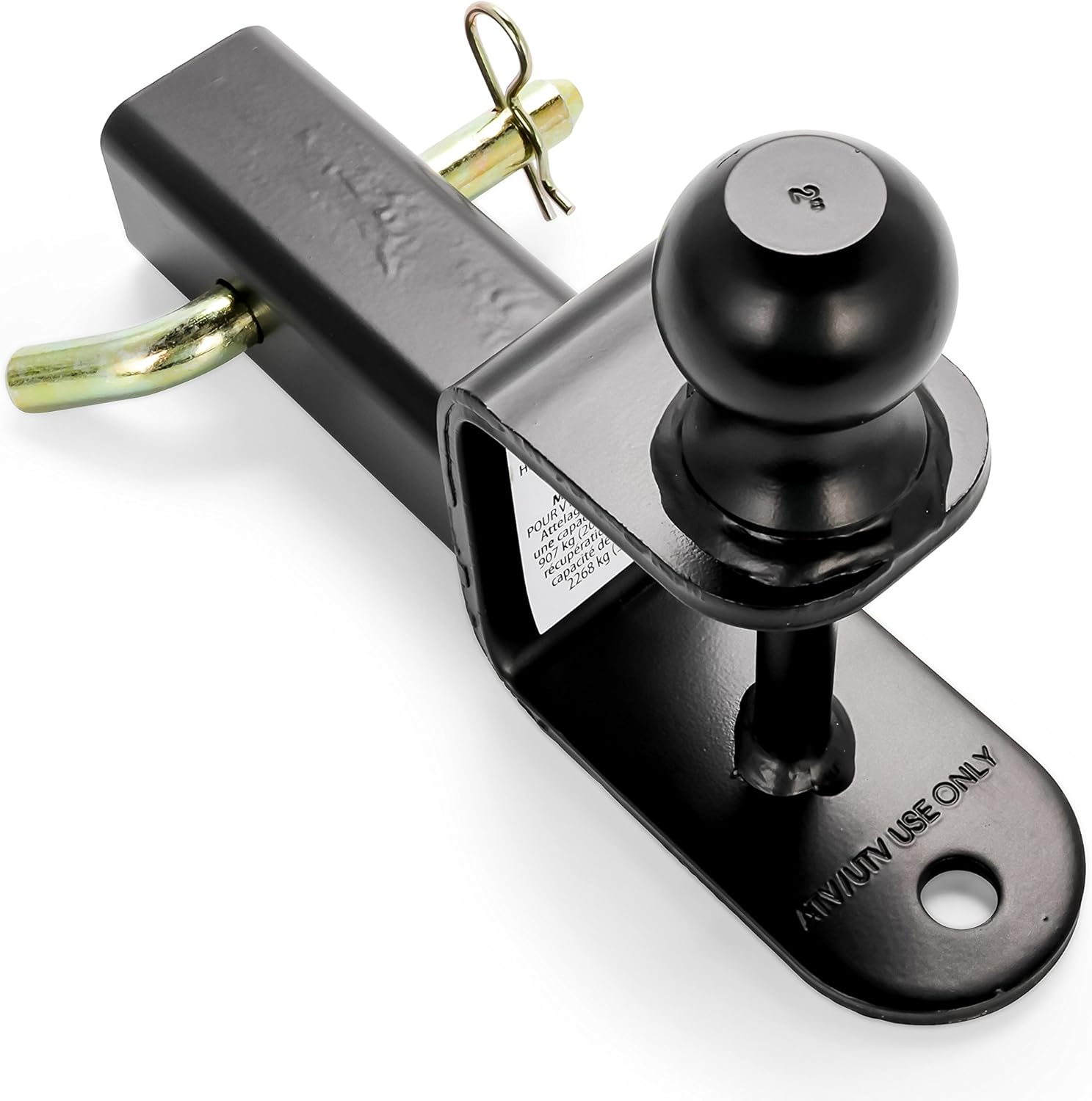 Black Boar UTV ATV Multi-Hitch With 2 Ball and 6 Shank