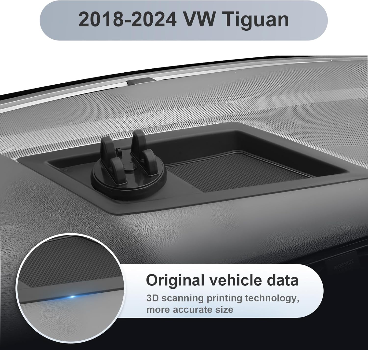 SKTU 2023 2024 VW Tiguan Dashboard Organizer