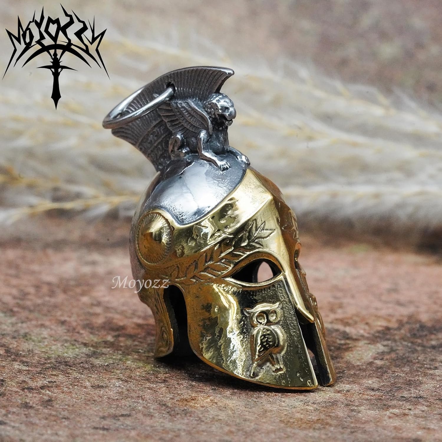 MOYOZZ Motorcycle Bell with 3D Relief Design