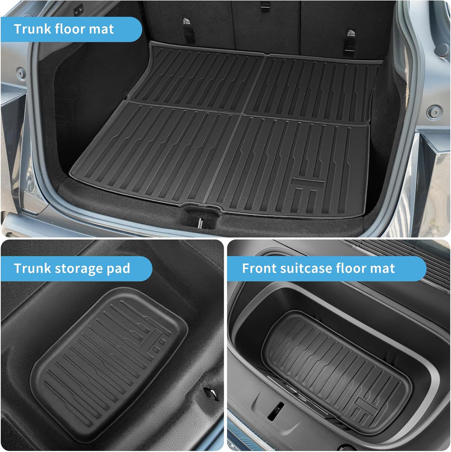 Maysoo Floor Mats for 2025-2026 Tesla Model Y Juniper
