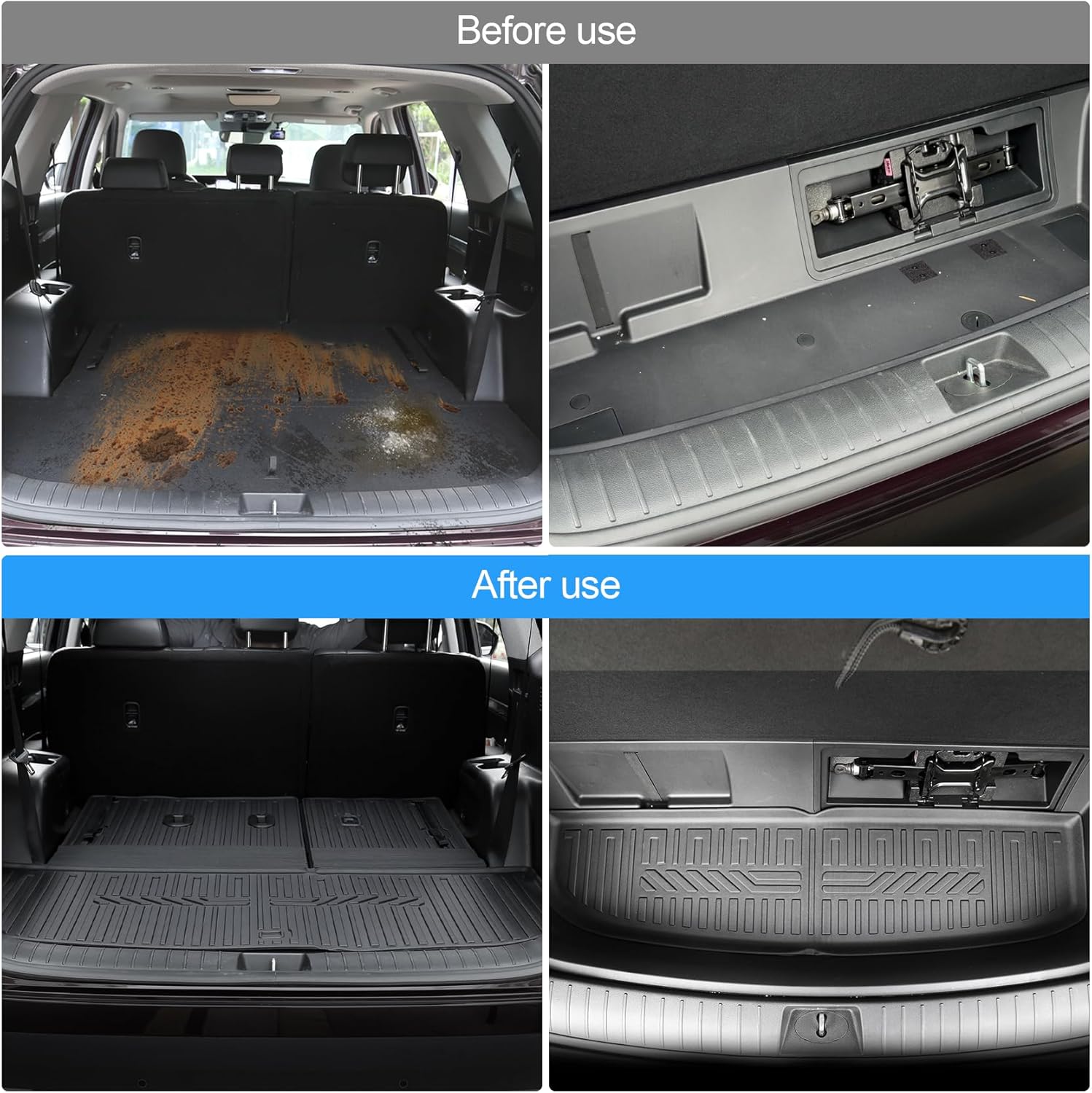 HOUCLEMIC Floor Mats for 2020-2025 Hyundai Palisade