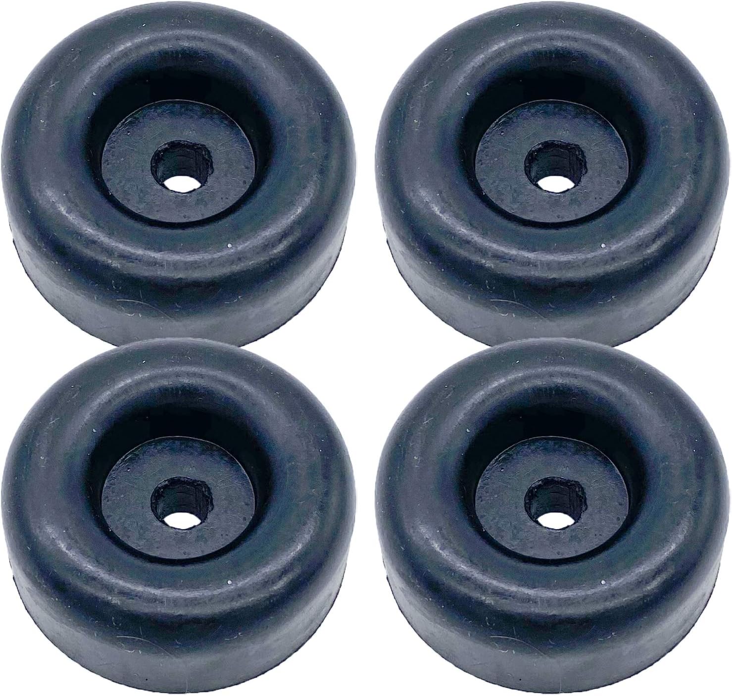 4 Rubber Bumpers for Trailer Ramp Door Replacement