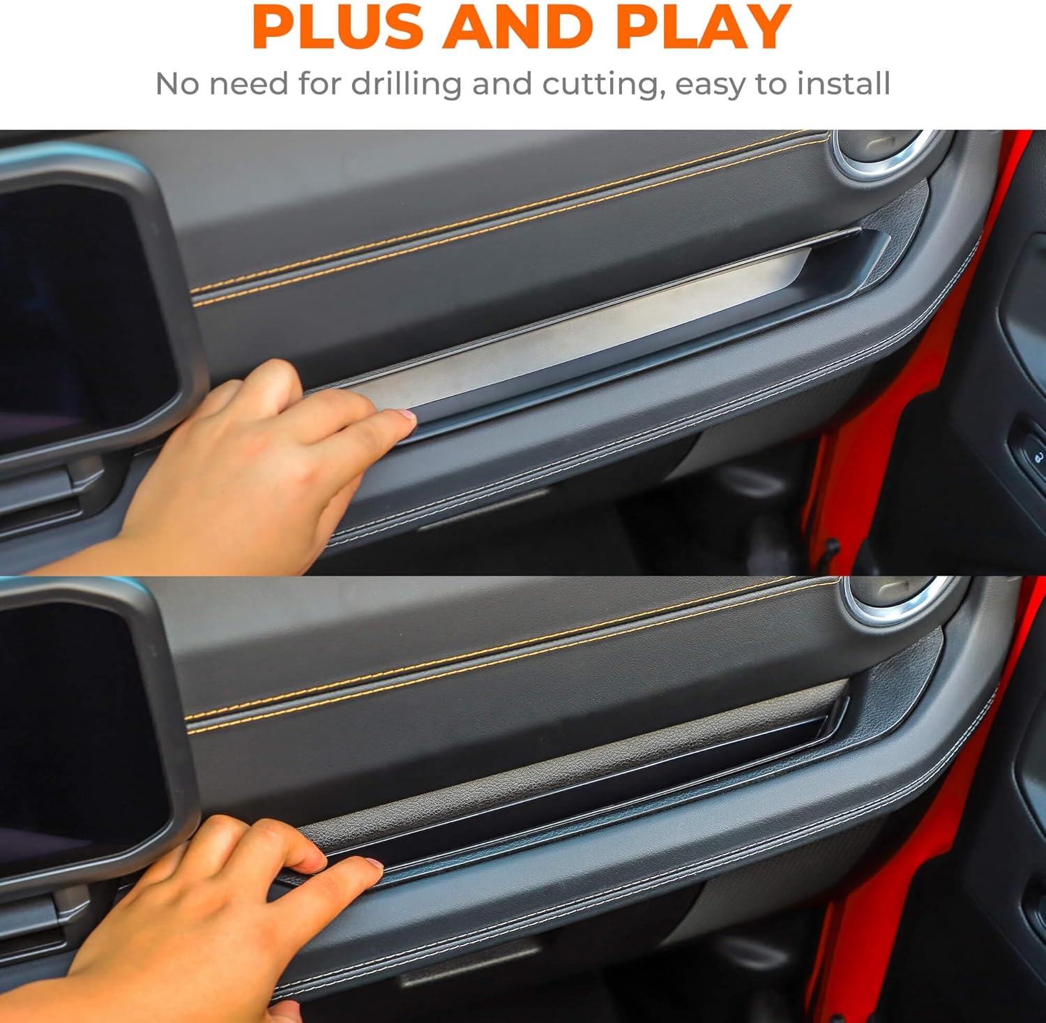 Savadicar Grab Bar Tray for 2024 Jeep Wrangler and Gladiator