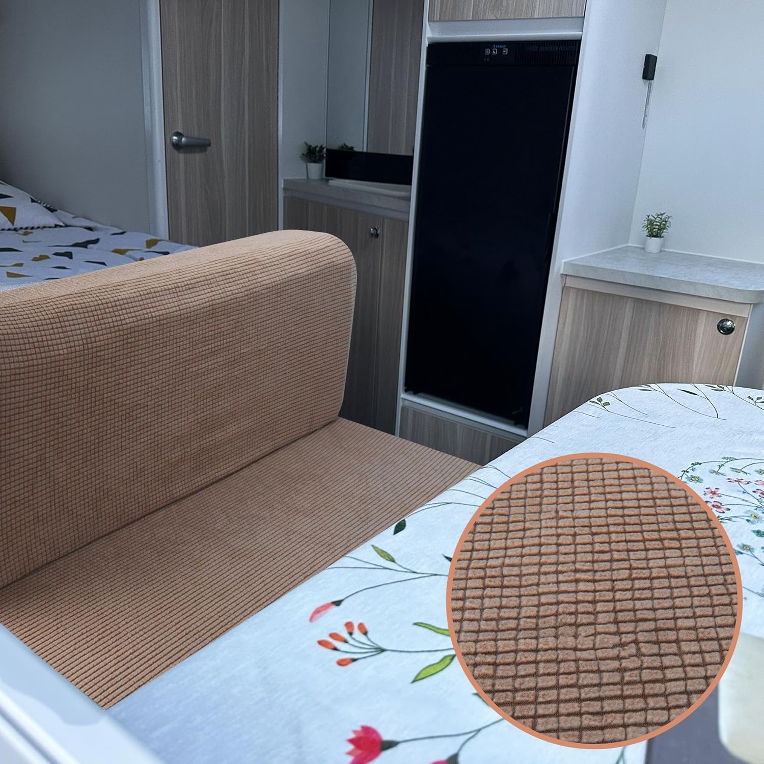 RunNico RV Dinette Cushion Cover Set