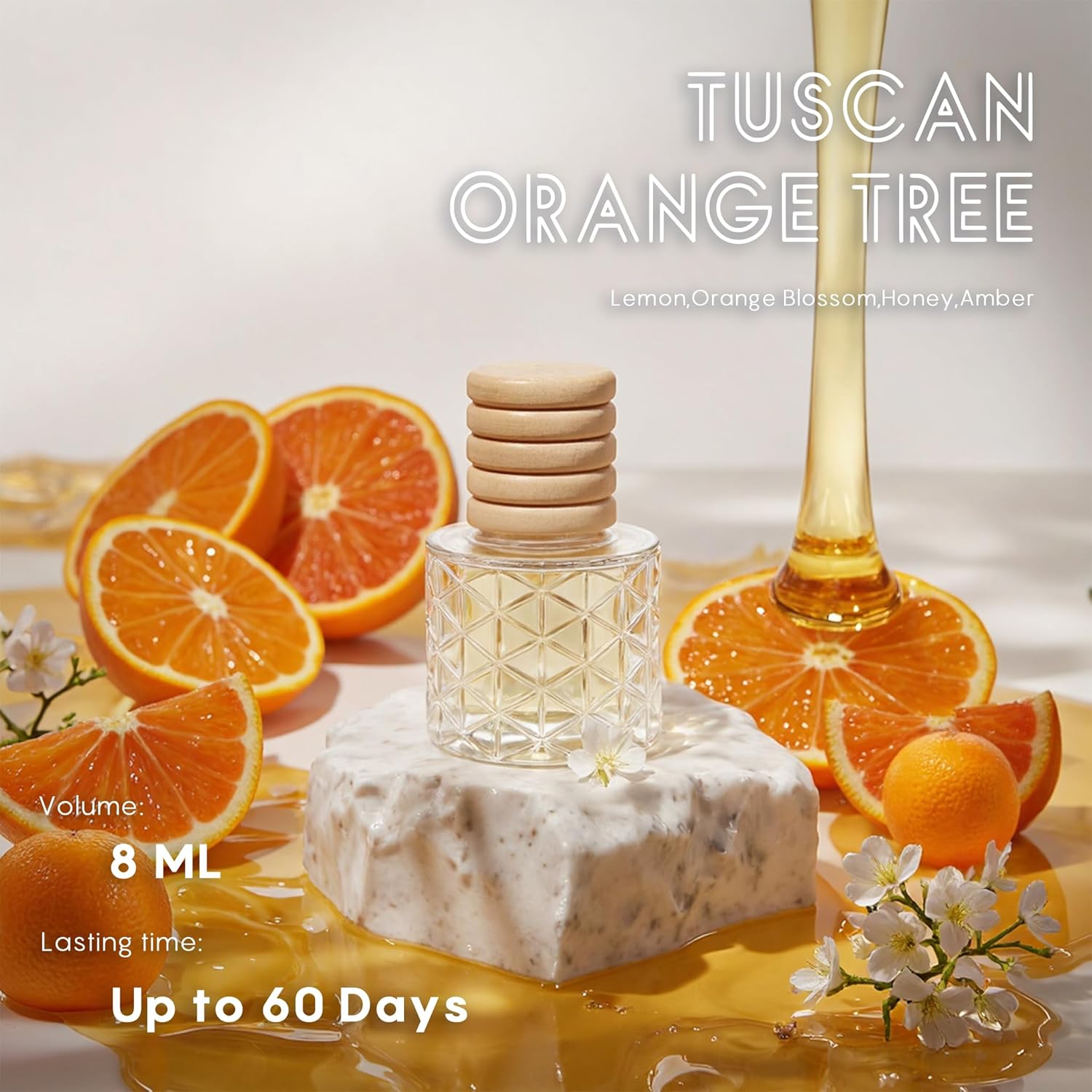 Veloz Hanging Car Air Freshener Tuscan Orange Tree