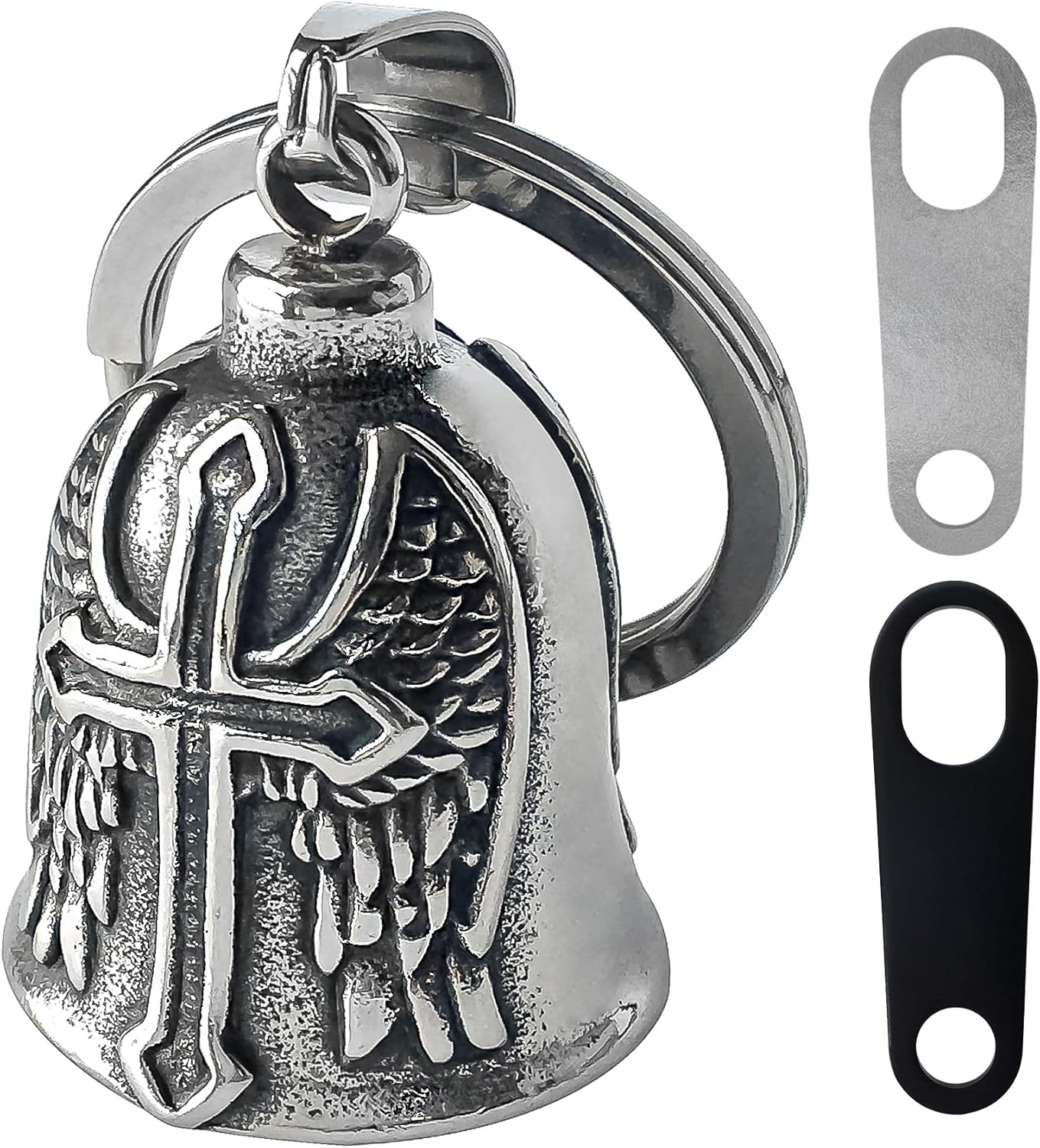 Guardian Bell Motorcycle Keychain for Men