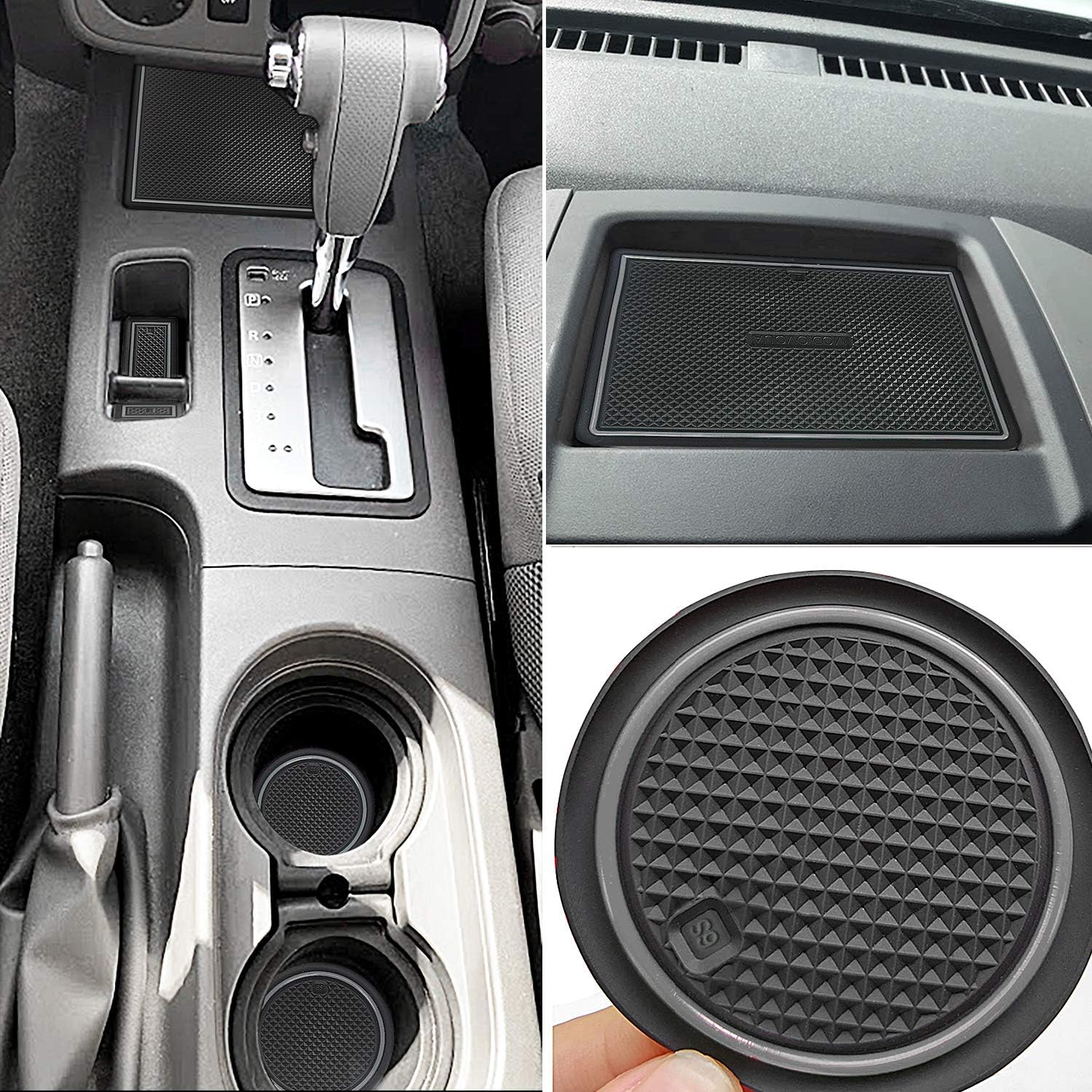 auovo Anti Dust Mats for Xterra and Frontier Door Pockets