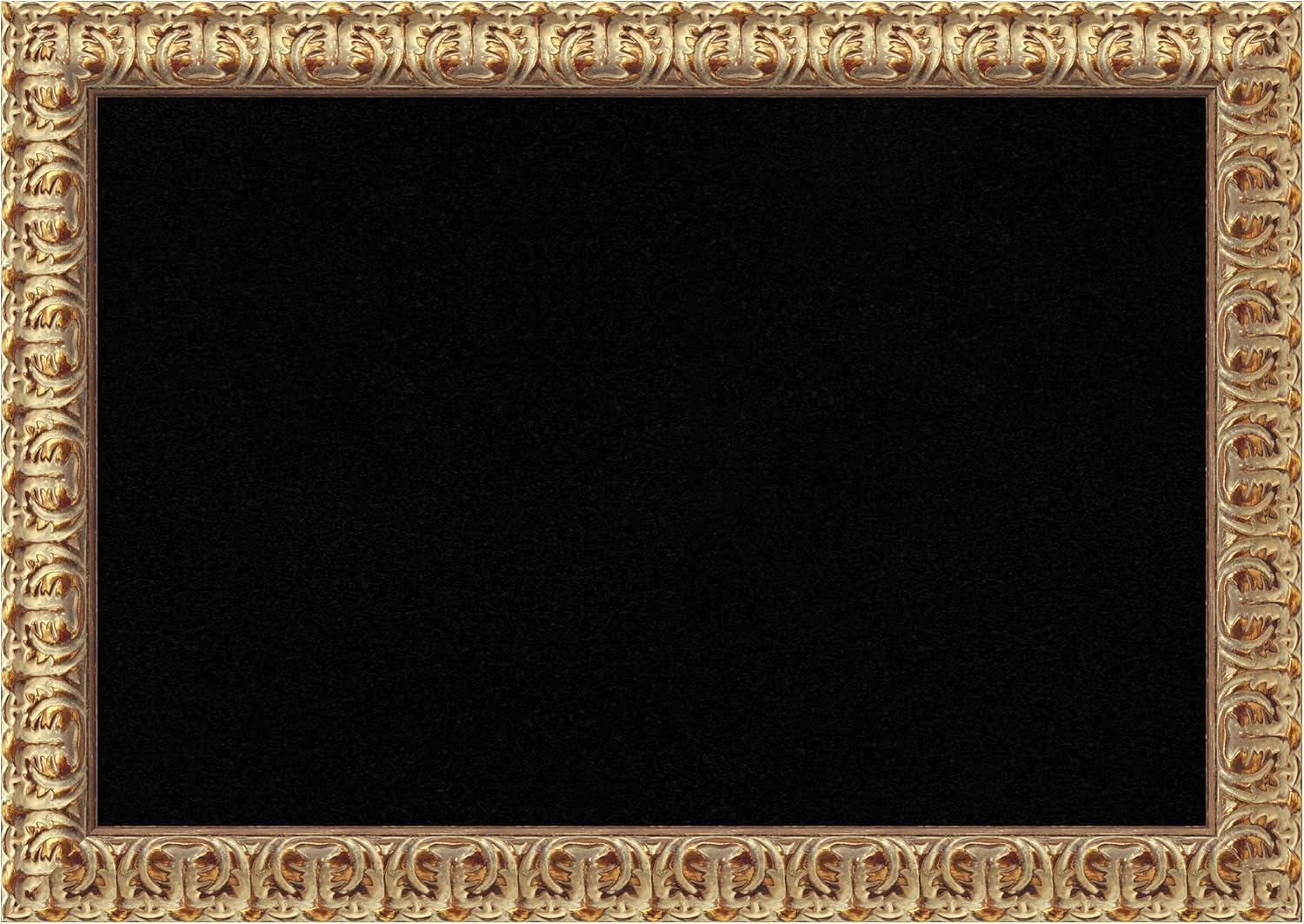 Amanti Art Black Cork Board 27x19 Wall Decor