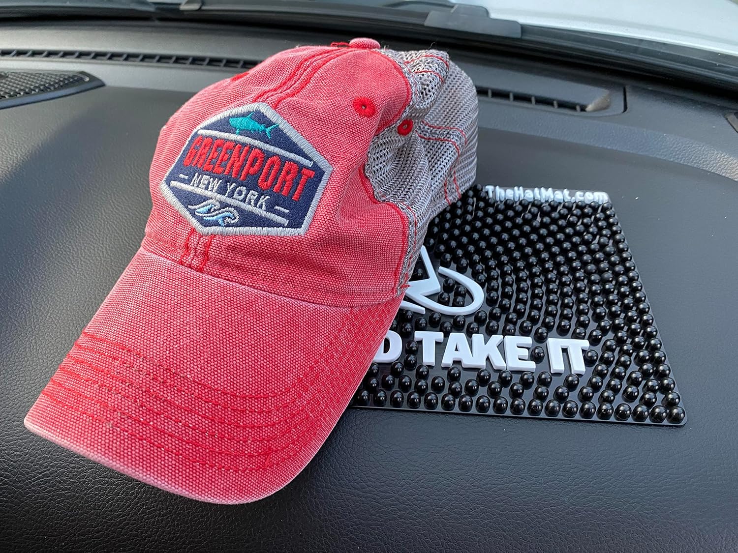 Dashboard Hat Mat Holder - Extra Large for Trucks
