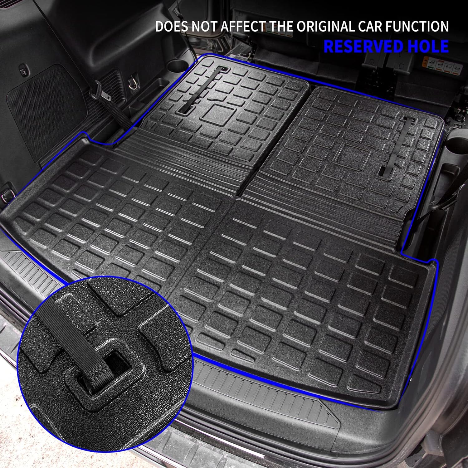 Rongtaod Cargo Mat for Ford Explorer 6-7 2020-2025