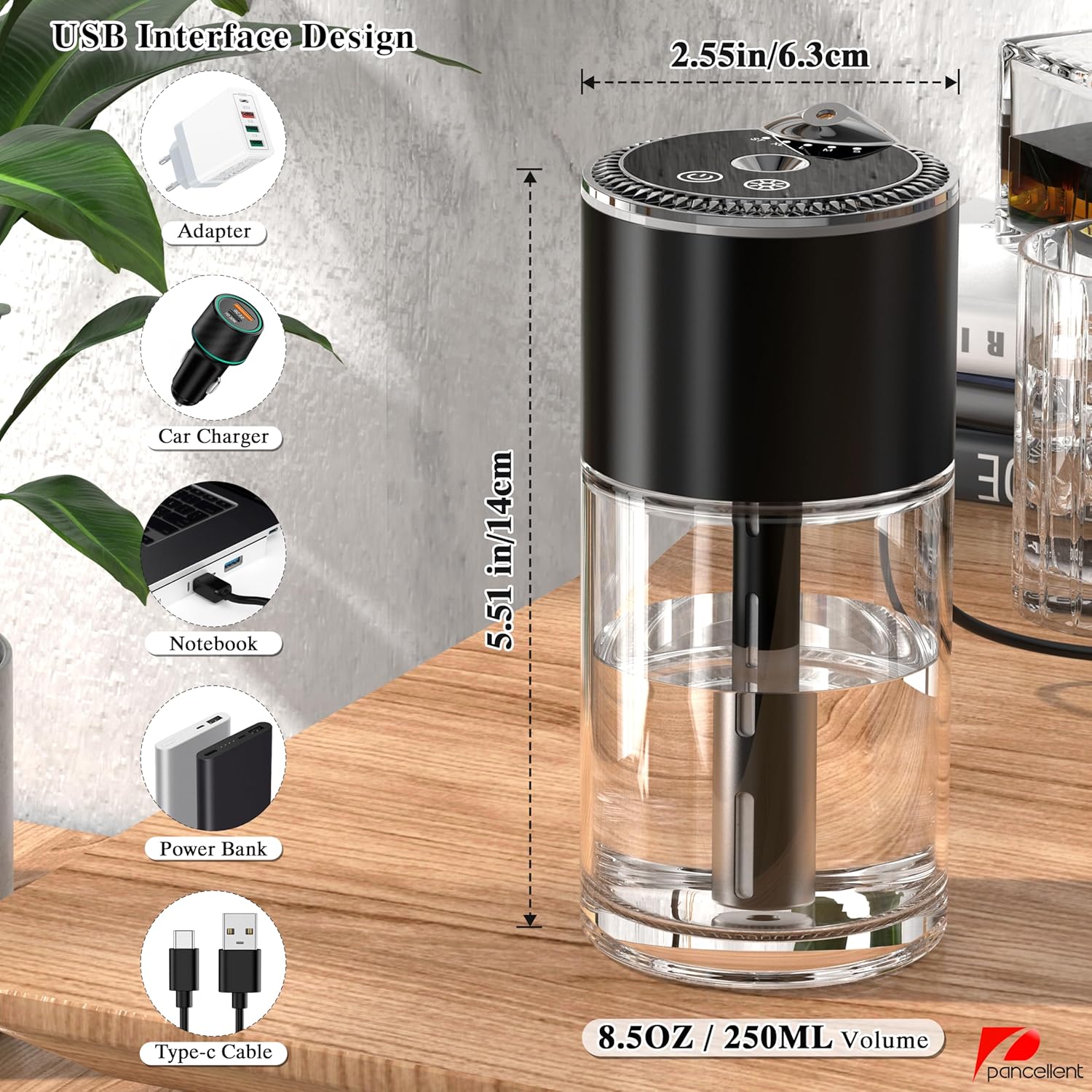 Starry Sky Essential Oil Diffuser for Home and Car