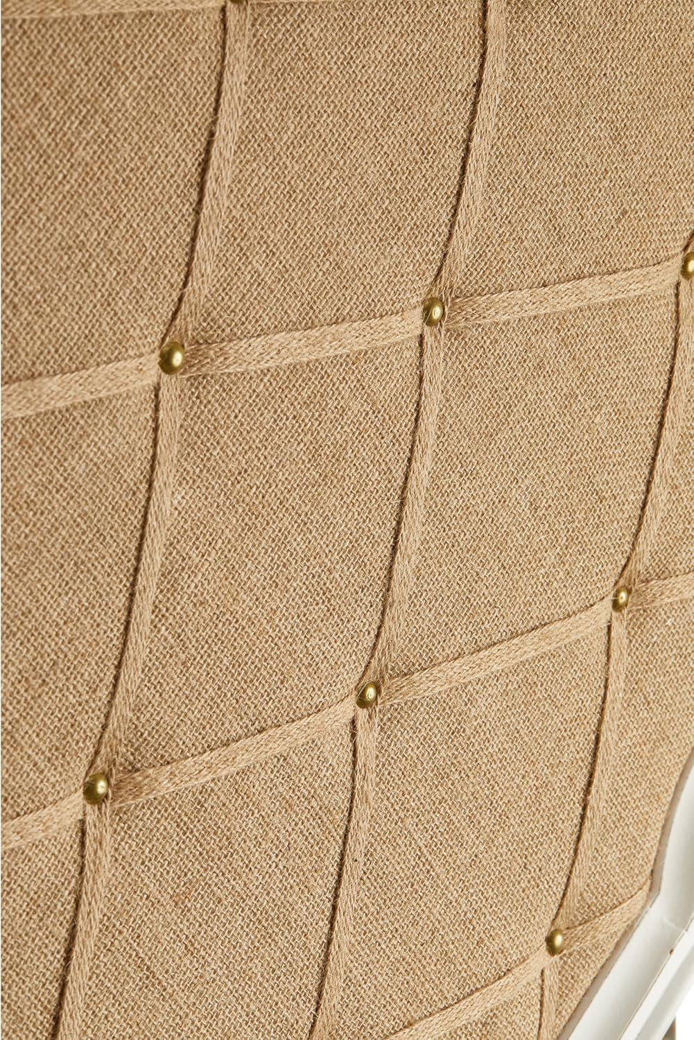 SOFE Arched Bulletin Board 36x24 Inches White Linen Frame