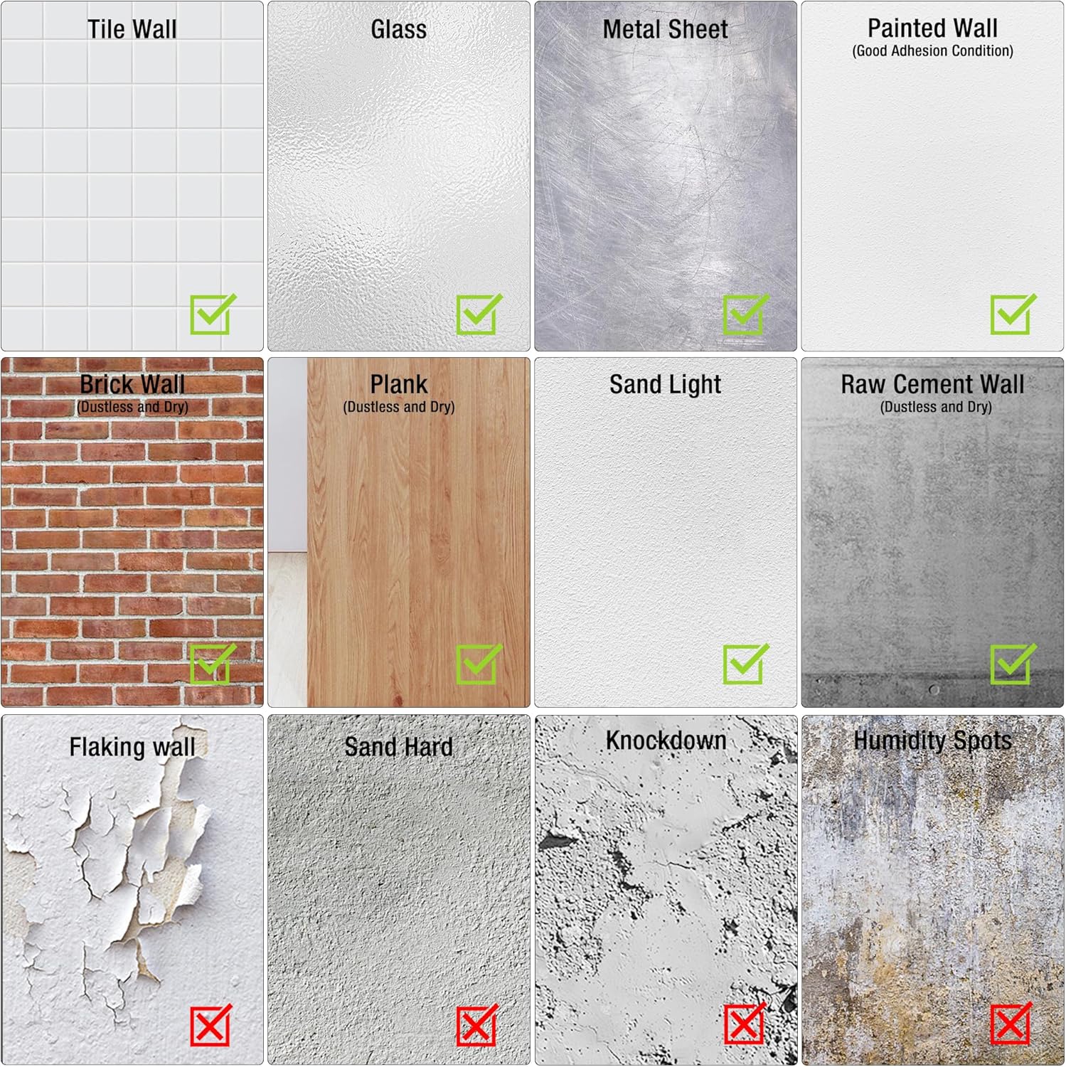 WORKPRO Garage Wall Protector 4 Pack