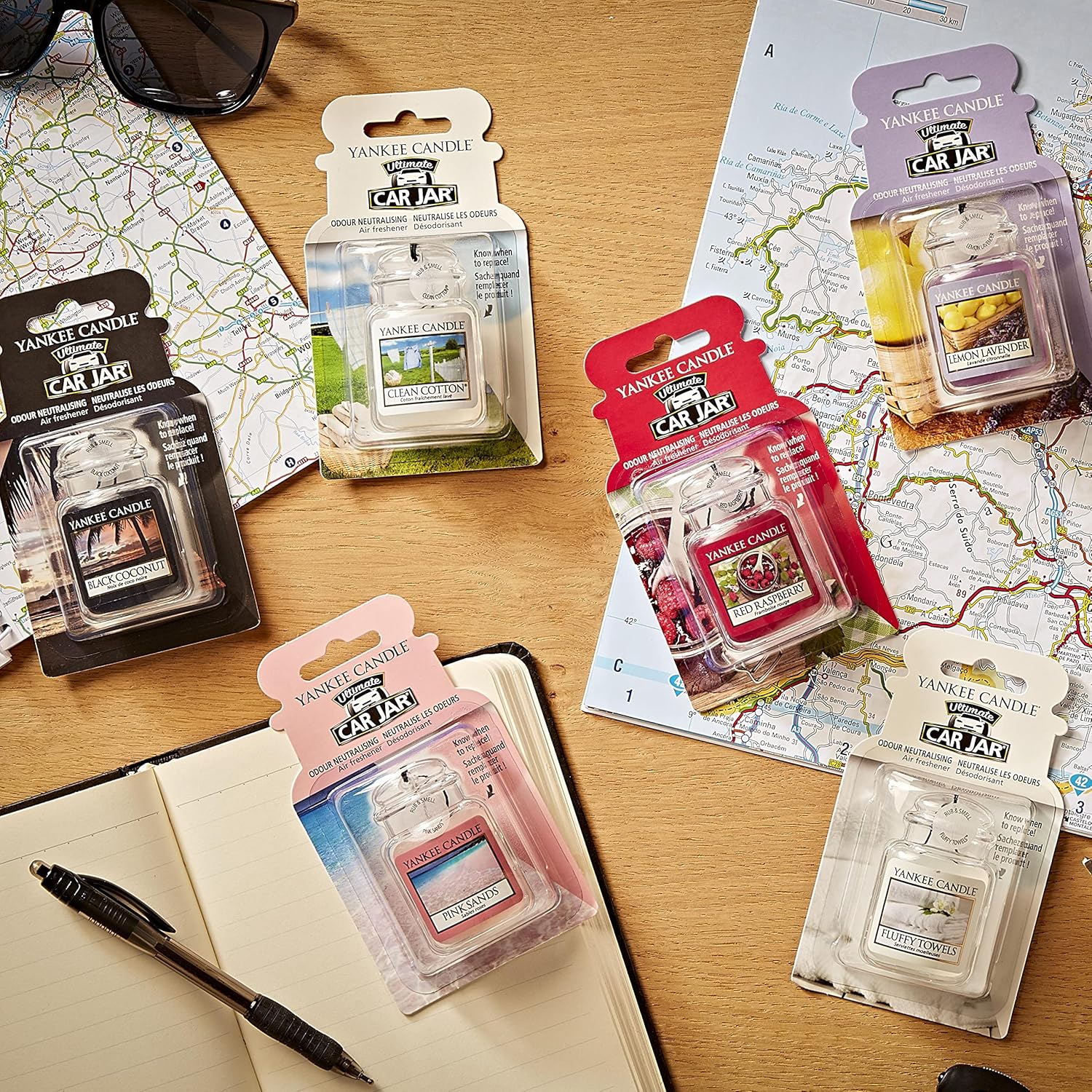 Yankee Candle Car Jar Ultimate Air Freshener Pink Sands